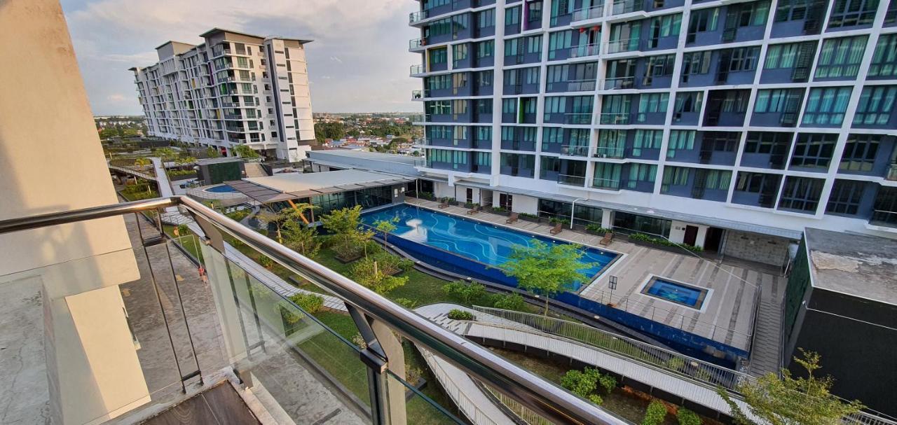 Lovely Vivacity Jazz Suite 2 Cozy Condo 2 Card Lv7 Kuching Eksteriør billede