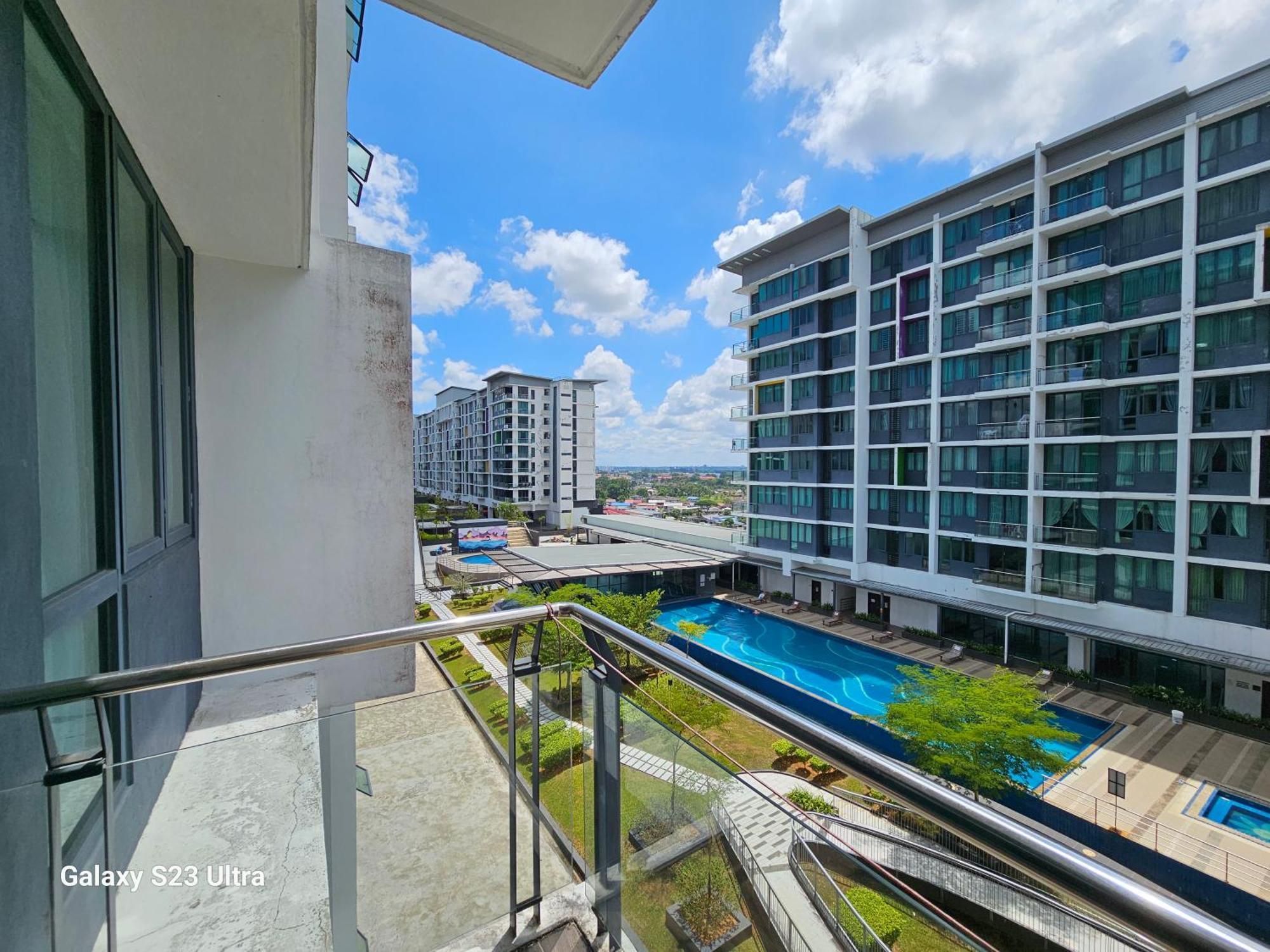 Lovely Vivacity Jazz Suite 2 Cozy Condo 2 Card Lv7 Kuching Eksteriør billede