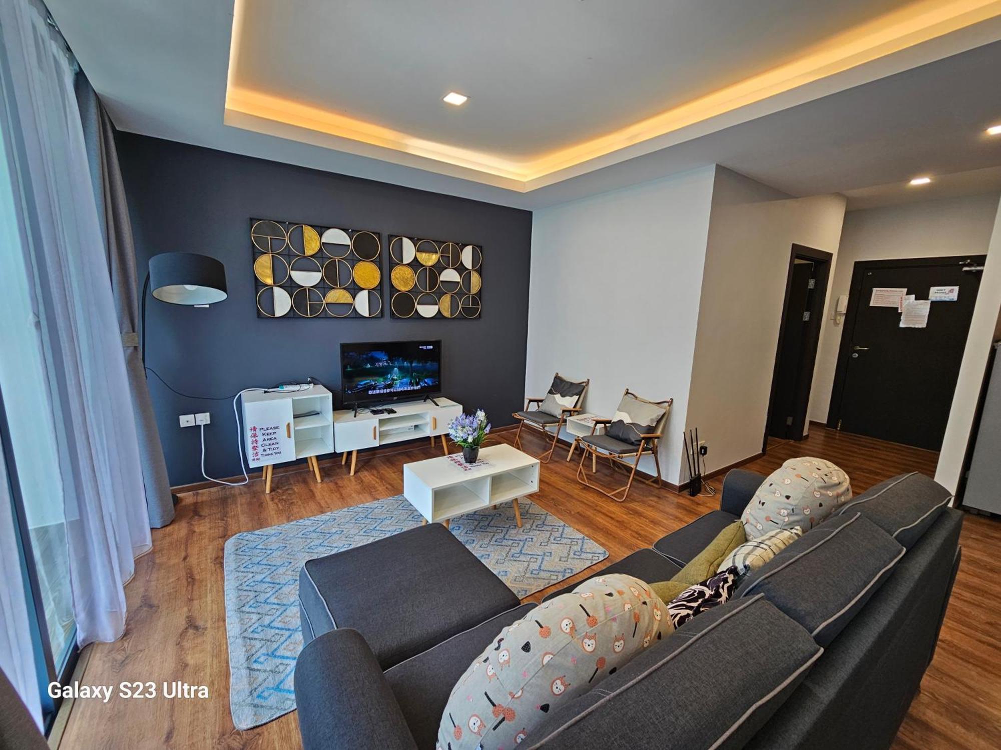 Lovely Vivacity Jazz Suite 2 Cozy Condo 2 Card Lv7 Kuching Eksteriør billede